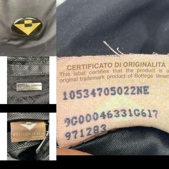 EUC - Bottega Veneta Marco Polo Nylon Sak - Picture 7 of 7